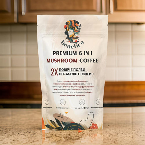 Benefico 6in1 Premium Mushroom Coffee